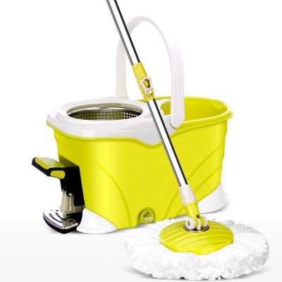 China NFS2022 Microfiber Microfiber Mop and Bucket Set Magic 360 Rotation Floor Sustainable Floor Cleaning Mop for sale