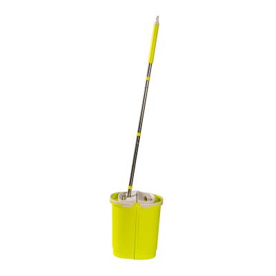 China Finesource Microfiber Replacement Microfiber Cloth Hand Free Flat Mop 360 Microfiber Squeeze Mop With Bucket for sale