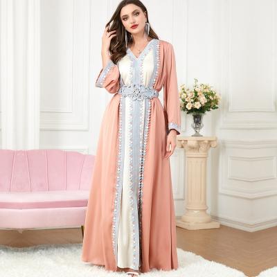 China Anti-Shrink Wholesale Abaya Muslim Dress Women Turkish Abaya Muslim Dress Women Newest Abaya for sale