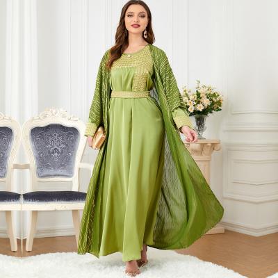 China Anti-Shrink Luxury Fashion Abaya Dresses Muslim Abaya Women Elegant New Style Muslim Women Abaya for sale