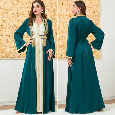 China Anti-Shrink Wholesalers Fashion Abaya Dubai Traditional Fancy Wholesale Kaftan Muslim Dress Fashion Abaya for sale