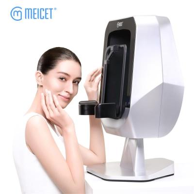 China Good Price Meicet MC88 Facial Wrinkle Analyzer Skin Lamps Wrinkle Face Mirror Tester Acne Spot UV Polish Magic Facial Sensitive Analyzer for sale