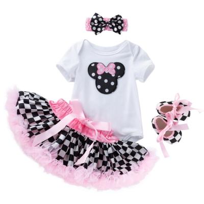 China High Quality Casual New Style Kids Summer Tutu Dress Baby Print Princess Dress for sale