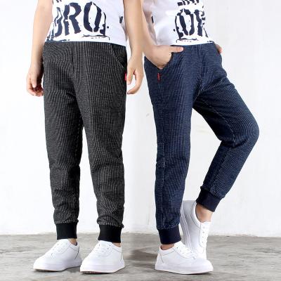 China Color Fade Proof 2021 spring and autumn Korean version of the new casual boys and girls knitted jeans for sale