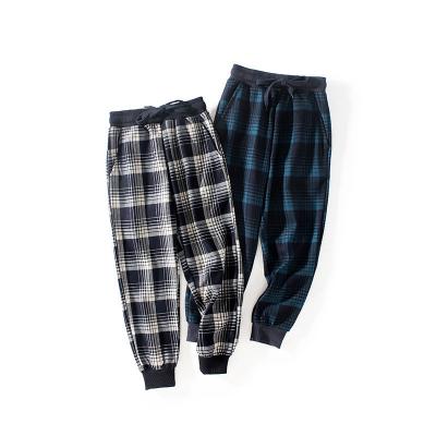 China New Fashion Fade Proof Autumn Korean Plaid Color Hot-selling Casual Children's Cotton Pants for sale