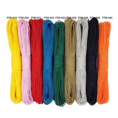 China YOUGLE Nylon 300 Feet (100m) Mil Spec Type I 3 Strand Core Survival Outdoor Parachute Tie Down Lanyard Rope 2mm Diameter Rope for sale