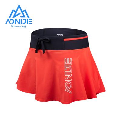 China AONIJIE F5104 QUICK DRY Women Female Quick Dry Sports Skirt Pantskirt With Scratching Invisible Pocket For Running Tennis Badminton Gym for sale