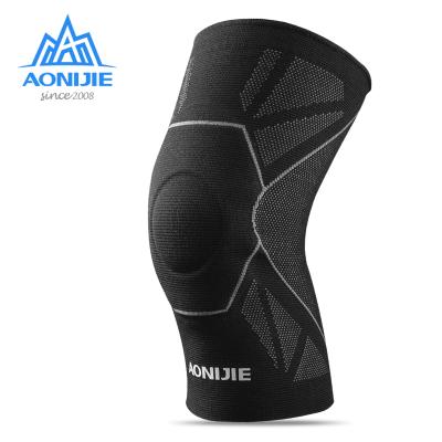 China Chinlon AONIJIE E4108 One Piece Knee Brace Support Compression Sleeve Knee Protector Wrap Volleyball Kneepad For Arthritis Running for sale