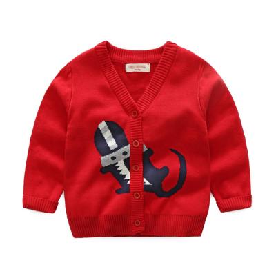 China Anti-wrinkle 2022 new style custom kids christmas sweater top funny design jumper children pullover cotton sweater novelty for sale