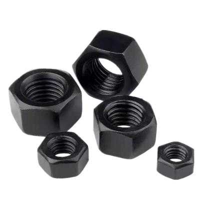 China China DIN934 Hex Nut Factory Wholesale High Quality M3-M48 Carbon Steel Heavy Industry Made for sale