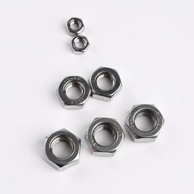 China Good Quality Heavy Industry Wholesale Customized Handan City Yongnian Workmanship DIN934 Stainless Steel Big Hex Nut 304 316 for sale