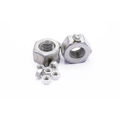 China High quality durable standard galvanized hex nut direct from heavy industry factory materials production with multiple specifications for sale