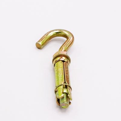 China Factory Direct High Quality Standardization Yellow Zinc 4PCS Heavy Duty Anchor Steel With C Bolt With Multiple Specifications for sale