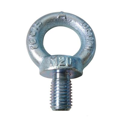 China Steel Galvanized Metric Lifting Eye Nut DIN580 Eye Bolt Thread Manufacturer DIN582 Eye Nut for sale