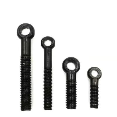 China Steel Direct High Quality Standardized Bolts Oxidized Black Band Eye Type Bolts With Multiple Specifications Grade 8.8 for sale