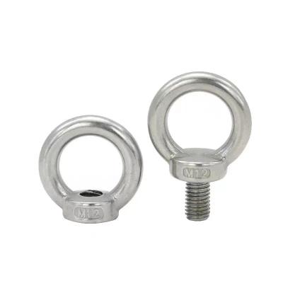 China DIN 580 Stainless Steel Factory Direct High Quality Ring Bolt In Multiple Specifications With Standardization for sale