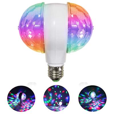 China Curtain Light Disco Ball Light Flash for Parties - 6W E27 RGB Multicolor Led Party Disco Light Strobe DJ Stage Bulb for Festivals for sale