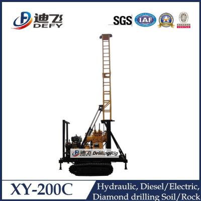 China XY-200C concrete core drilling machine for 200m depth hot sale for sale