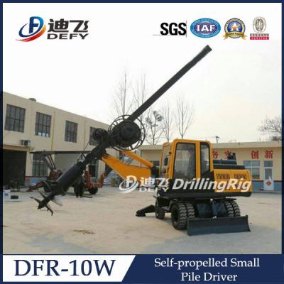 China 450-1200mm Diameter Foundation Hydraulic Pile Driver Machine DFR-10W with 15m Max. Depth for sale