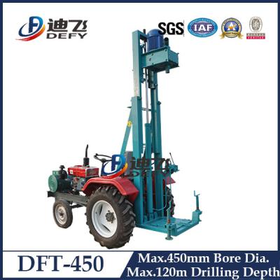 China DFT-450 Tractor Mounted Top-driver Water Well Drill Rig for sale