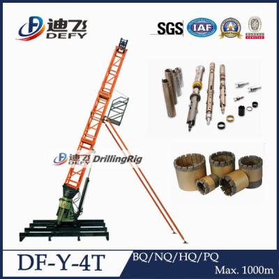 China Manufacturer of DF-Y-4T Core Drilling Rigs, Core Sampling Rig Machine for sale