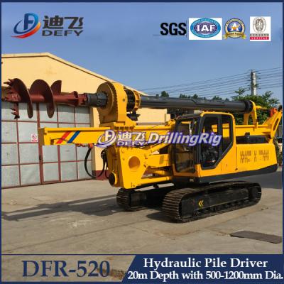 China Manufacturer of Hydraulic Piling Driver Machines DFR-520 for Sale for sale