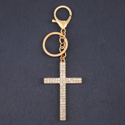 China FASHIONABLE Jesus Cross Key Chain Multiple Cross Key Chain Metal Designs Key Chain for sale