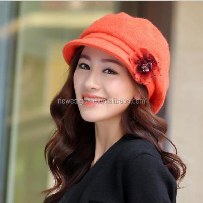 China JOINT Promotional Korean Girl Hats Winter Women Lady Fashion Hats Girl Hats Free Shipping for sale