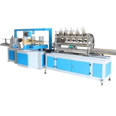 China High Speed ​​Multi Core Paper Production Tube Cutters Spiral Tube Paper Core Making Machine Chips Can for sale