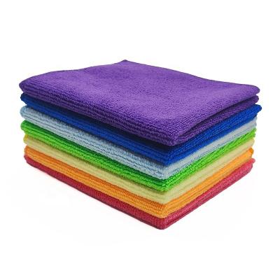 China Disposable microfiber on a roll tear away cleaning towel quick dry microfiber hair towel for sale