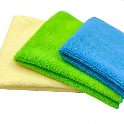 China Sustainable microfiber on a roll tear away cleaning towel quick dry custom edgeless 1200 gsm microfiber towel for sale