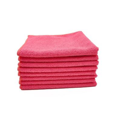 China Sustainable Kitchen clean Softness Superior Absorbency Ultra-Fine Microfiber cleaning cloth Microfiber Towel for sale