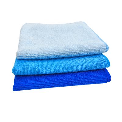 China Sustainable microfiber towel for car wash 40cm x 40cm 80% polyester 20% polyamide microfiber towel car for sale