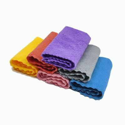 China Sustainable Microfiber towel Bag  Color Gsm Customized Drying Towel Custom Logo Microfiber Car Wash Towel for sale