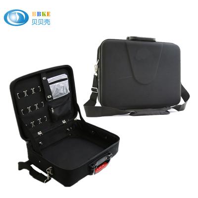 China Waterproof EVA Big Case Black Hard Case Zipper Portable Tool Carrying Case for sale