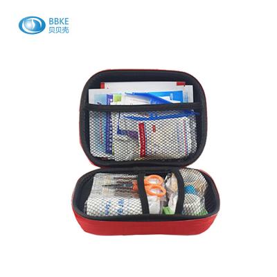 China Custom Empty First Aid Kit Case Logo Eva Bag First Aid Kit Box Waterproof Shockproof Dustproof Printing Medical Nurse Carry Case for sale