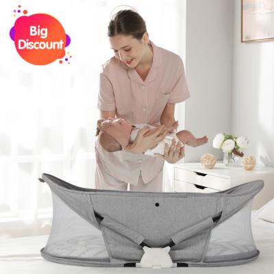 China Multifunctional Modern Foldable Baby Nest Travel Bed Hutch, Portable Infant Mosquito Net Babynest Cradle Sleep Kids Bed for sale