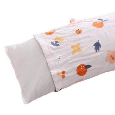 China Comfortable Anti-Pull Cartoon Prevent Baby Anti-Roll Pillow Buckwheat Soft Cushion Baby Infant Pillows for sale