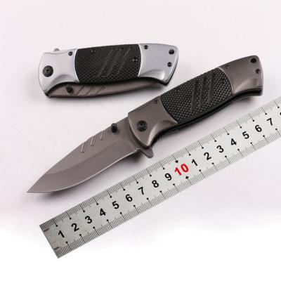 China Alloy and D2 Material Ball Bearing Hunting Knife Camping Titanium Camping Knives for sale