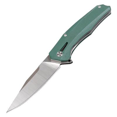 China Non-variable Folding Camping Knife G10 Pocket Knife Hunting Knife EDC Tool for sale