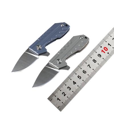 China D2 Non-Variable Knife With Key Chain Camping Folding Mini Pocket Knife for sale