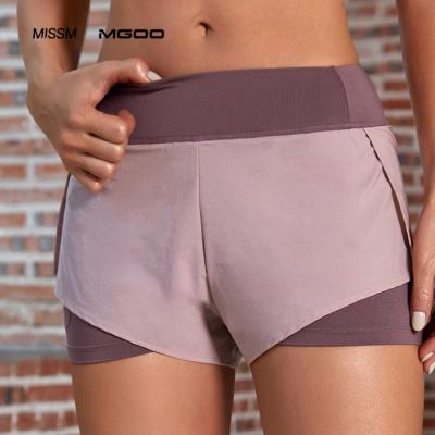 China Breathable Custom Make Solid Shorts Women High Waist Beach Wear Polyester Spandex Girls Leisure Shorts Sport for sale