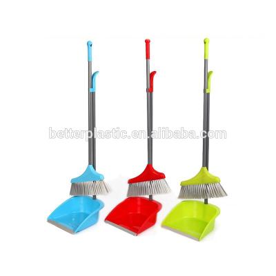 China Floor Magic Household Dustpan Set Combination Broom Sweeping Broom and Broom Home Cleaning Dustpan for sale