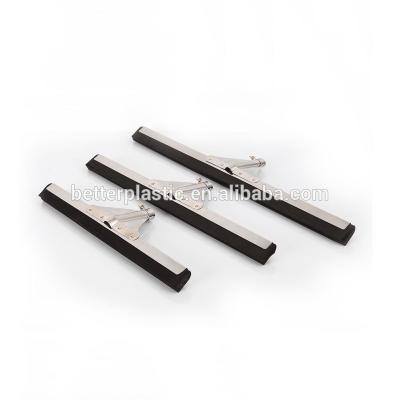 China Durable Stainless Floor Wiper 3 Sizes Cheap Iron Car Squeegee for sale