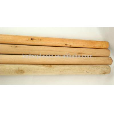 China Wooden Broom Stick Good Quality Long Handle Wooden Broom Sticks for sale