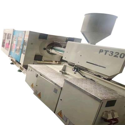 China Horizontal LK used POTENZA 320TON Good full automatic 200 ton lighter making injection molding plastic injection machinery for mobile cover for sale