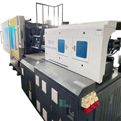 China Horizontal Used KAIMING 318ton horizontal servo motor plastic injection molding machine for sale