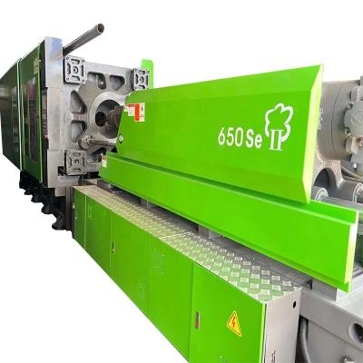 China Horizontal Used cheap price welltec donghua 650Ton servo Plastic Injection Molding Machine for Plastic Fruit and Vegetable Crate for sale