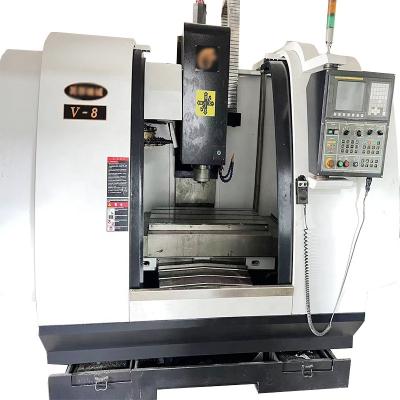 China Building Material Shops Taiwan Secondhand CHAOQUN  VMC 850 three axis  Metal Vertical CNC Milling Machine for sale