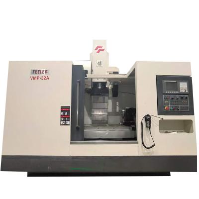 China Garment Shops Used FEELER VMC 850 liner high speed 4 axis Metal Vertical FANUC CNC Milling Machine for sale